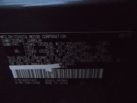 2013 TOYOTA RAV4 XLE SAGE 2.5L AT 2WD Z18049